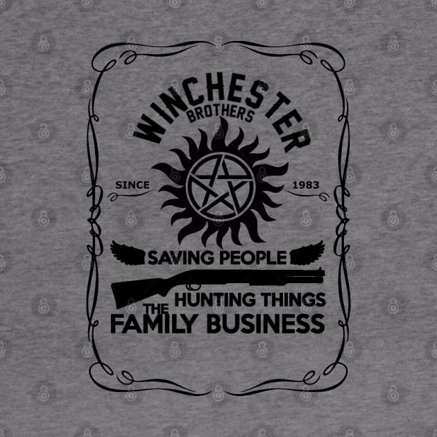 Supernatural Winchester Family Business by Techno4War